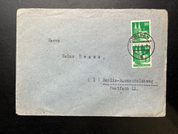 ENVELOPPE ALLEMAGNE BERLIN N4 1949 - Berlino & Brandenburgo