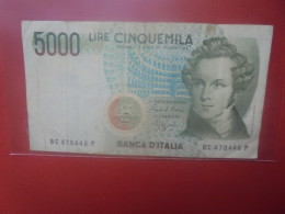 ITALIE 5000 LIRE 1985 Circuler + Réparer (B.32) - 5000 Liras