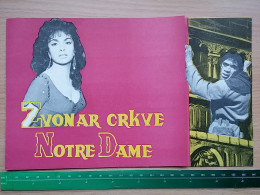 Prog 59 - The Hunchback Of Notre Dame (1956) -Gina Lollobrigida, Anthony Quinn, Jean Danet - Cinema Advertisement