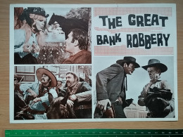 Prog 61 - The Great Bank Robbery (1969) - Zero Mostel, Kim Novak, Clint Walker, Akim Tamiroff - Bioscoopreclame