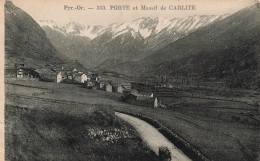 FRANCE - Porte Et Massif De Carlite - Carte Postale Ancienne - Other & Unclassified
