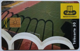 Monaco 50 Units Chip Card - Stade Louis II ( 10-95 ) - Monaco