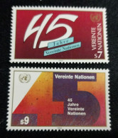 Nations Unies > Centre International De Vienne N°108/09** - Unused Stamps