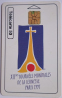 Monaco 50 Units Chip Card - X11e Journees Mondiales De La Jeunesse - Paris 1997 - Mónaco