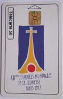 Monaco 50 Units Chip Card - X11e Journees Mondiales De La Jeunesse - Paris 1997 - Monace