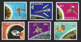 PANAMA. PA Oblitérés De 1969. Satellites. - North  America