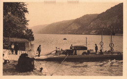 FRANCE - Jumièges - Le Bac - Bateau - Carte Postale Ancienne - Other & Unclassified