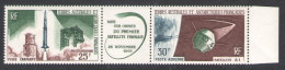 1966 TAAF - Posta Aerea - Yvert N. 11a - Trittico Spazio - MNH** - Other & Unclassified