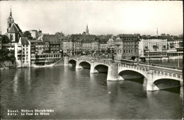 11115403 Basel BS Mittlere Rheinbruecke Strassenbahn - Sonstige & Ohne Zuordnung