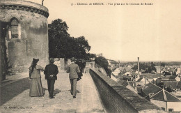 FRANCE - Dreux - Château De Dreux - Vue Prise Sur Le Chemin De Ronde - Carte Postale Ancienne - Dreux