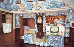 FANTAISIE - Marken - Intérieur D'une Salle à Manger - Lit - Assiettes - Carte Postale - Autres & Non Classés