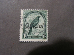 New Zealand 1940 1sh, OFFICIAL, Stamp  Color ? - Gebruikt