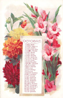 FANTAISIES -  Octobre - Jour Des Saints Durant L'octobre - Colorisé - Carte Postale Ancienne - Autres & Non Classés