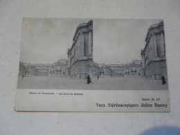 CARTE STEREOSCOPIQUE - Julien DAMOY : Palais De Versailles - Stereoscope Cards