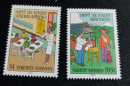 Nations Unies > Centre International De Vienne >  N°160/61** - Unused Stamps