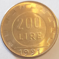 1991 - Italia 200 Lire     ------ - 200 Lire