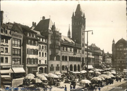 11114347 Basel BS Marktplatz Rathaus  - Sonstige & Ohne Zuordnung