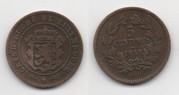 + LUXEMBOURG + 5 CENTIMES 1854 - Luxembourg