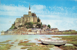 FRANCE - Le Mont Saint Michel - Une Barque Au Repos - Colorisé - Carte Postale - Le Mont Saint Michel