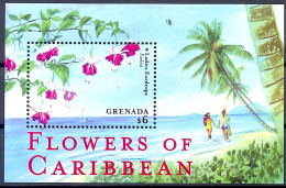 GRENADA Fleurs, Fleur, Flowers Of Caribbean Yvert BF 574 ** MNH - Sonstige & Ohne Zuordnung