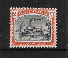 SUDAN 1948 2m POSTAGE DUE  SG D12 UNMOUNTED MINT Cat £5.50 - Soedan (...-1951)