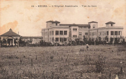 FRANCE - Reims - L'Hôpital Américain - Vuede Face -  Carte Postale Ancienne - Reims