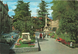 SUISSE - Lugano - Monumento All Indipendenza - Colorisé - Carte Postale - Lugano
