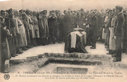 FRANCE - Paris - 28 Janvier 1921 - Inhumation Du Soldat Inconnu - Le Cercueil Devant La Tombe -  Carte Postale Ancienne - Other & Unclassified