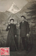 Carte-Photo Paysage De Zermatt 1902 - Zermatt