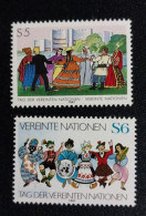 Nations Unies > Centre International De Vienne > 1979-1989 >   N°75/76** - Unused Stamps