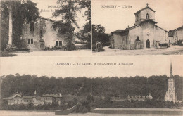 FRANCE - Domremy - L'Eglise - Le Carmel. Le Bois Chenu Et La Basilique - Maison De Jeanne D'Arc - Carte Postale Ancienne - Domremy La Pucelle