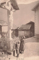En Valais Finhaut Croix Cucifix Animée - Finhaut