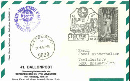 Regulärer Ballonpostflug Nr. 41b Der Pro Juventute [RBP41.] - Per Palloni