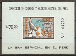 ESPACIO - PERU 1969 - Yvert #H6 - MNH ** - Südamerika