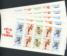 FRANCE - CARNET N° BC3877Ba (5) - FÊTE DU TIMBRE 2006 - THEME DE SPIROU - NEUFS - SUP - Journée Du Timbre