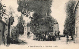 FRANCE - Cernay Ermont - Place De La Fontaine - Carte Postale Ancienne - Other & Unclassified