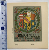 Ex-libris Edmond Des Robert, 1912. Héraldique Nancy Societé D'Archéologie De La Lorraine Et Du Musée Historique Lorrain. - Bookplates