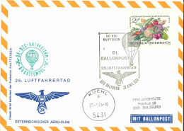 Regulärer Ballonpostflug Nr. 51a Der Pro Juventute [RBP51.] - Balloon Covers