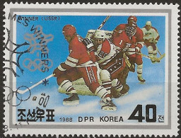 Corée Du Nord N°2014 (ref.2) - Hiver 1988: Calgary