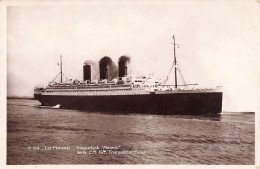 TRANSPORT - Bateau - Le Havre - Paquebot "Paris" De La Cie Gle Transatlantique - Carte Postale Ancienne - Paquebots