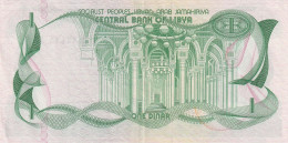 LYBIE-Billet  ONE DINAR-1981 - Libya