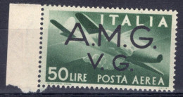 Venezia Giulia - Posta Aerea, 50 Lire Sass. 8 ** - Nuovi