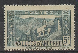 Andorra Fran. 1932 Paisajes 5 C Ed:27 (*) - Nuevos