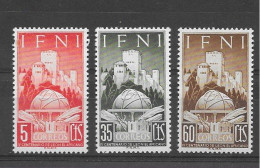 Ifni 1952 Cent Leon El Africano Ed 86-88 (**) - Otros & Sin Clasificación