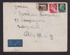 ITALY - Posta Militare 34, Egypt, Sent By Airplane ?.11.1942. To Posta Militare Rome 9. Marchese 6 Points. / 2 Scans - Autres & Non Classés