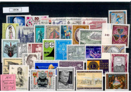 Österreich 1979 - Postfrisch MNH ** - Kompletter Jahrgang - Full Years