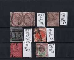 L14     Lot De Timbres  Oblitères - Used Stamps
