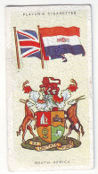 FL 12 - 39-a SOUTH AFRICA National Flag & Emblem, Imperial Tabacco - 67/36 Mm - Objetos Publicitarios