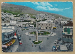 JO.- JORDANIE. NABLUS. COMMERCIAL STREET. 1964. OLD CARS. - Jordanie