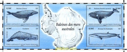 260531 MNH ANTARTIDA FRANCESA 2011 BALLENAS DE LOS MARES AUSTRALES - Nuevos